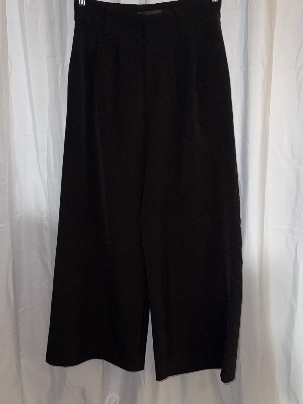 New York & Company Black Wide-Leg Trousers